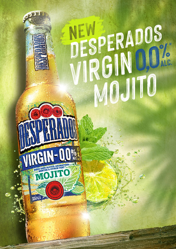 despe_0_0 Desperados virgin mojito, 0.0%, sans alcool