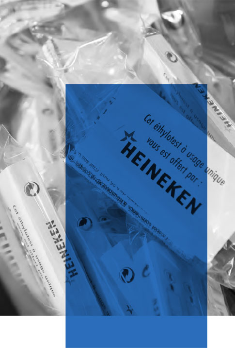 Ethylotest offert par Heineken